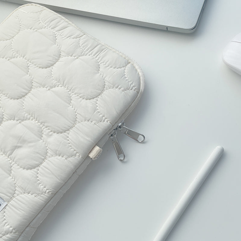 Cloud Quilting Tablet/Laptop Bag
