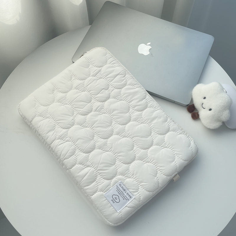 Cloud Quilting Tablet/Laptop Bag