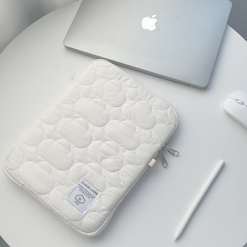 Cloud Quilting Tablet/Laptop Bag