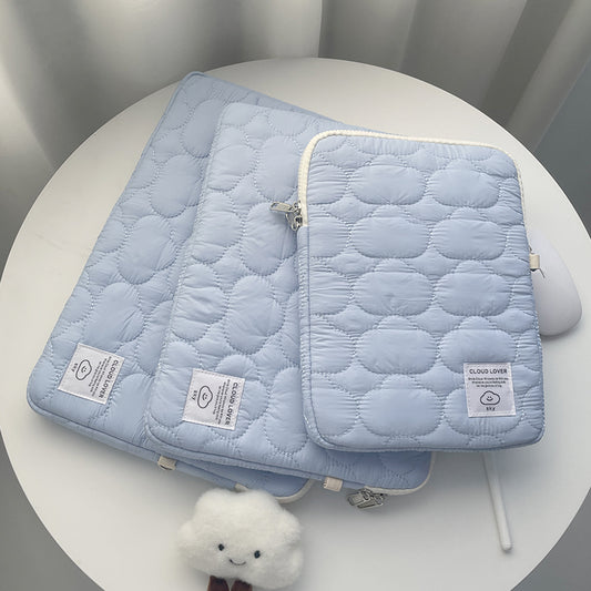 Cloud Quilting Tablet/Laptop Bag